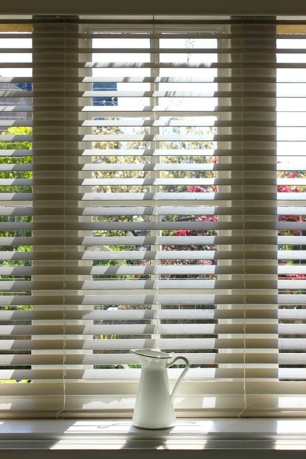 What are the best solutions for window treatments in a home office ?